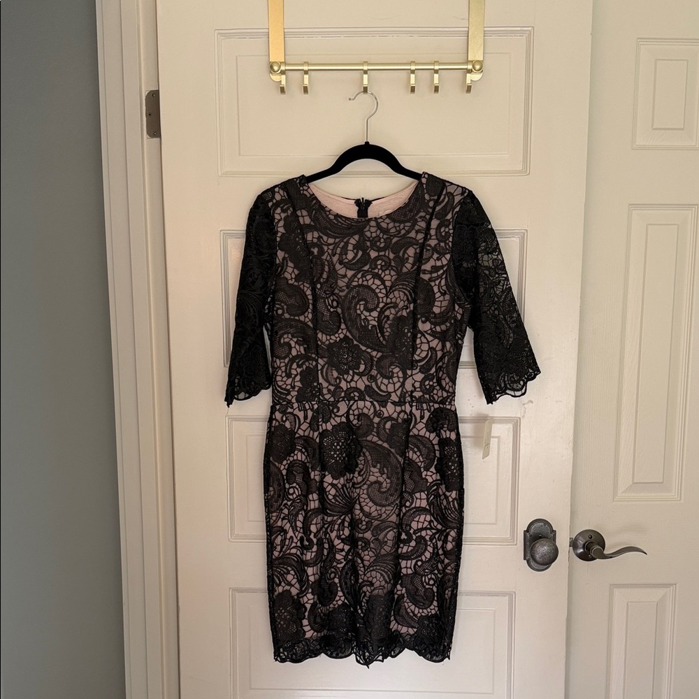 NWT Katherine Black Lace Dress by Weston Wear in Medium (Orig. List Price $220)